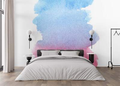 watercolor abstract hand drawn  background Wall mural