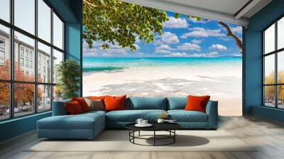 Beauty,Tropical beach, Similan Islands, Andaman Sea, National Park, Thailand Wall mural