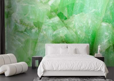 Surface of jade stone background. Wall mural