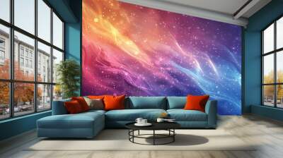 powerpoint background, colorful and bright, emotions-oriented Wall mural