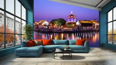 Chinese architecture Wall mural