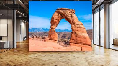 Delicate arch Wall mural