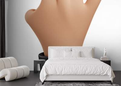 3d promise hand gesture illustration with isolated design Wall mural