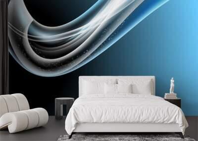 blue modern abstract backgroud Wall mural