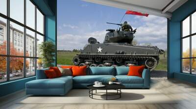 Mark IV Sherman Tank Wall mural