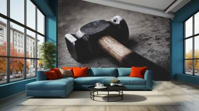 hammer Wall mural