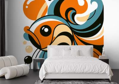 fish Wall mural