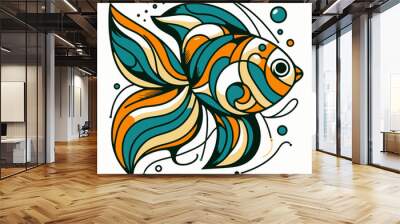 fish Wall mural