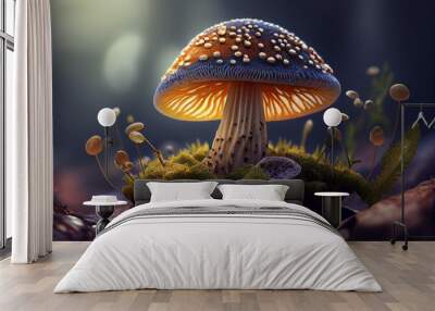 Mushrooms are beautiful Wall mural