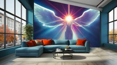 angel in heaven Wall mural