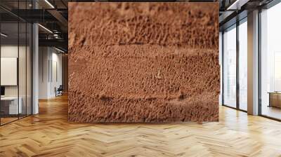 chocolate ice cream background Wall mural