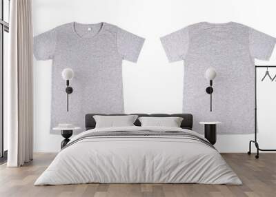 t-shirt template set(front, back) Wall mural