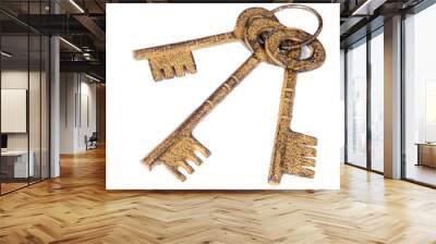 three keys Wall mural