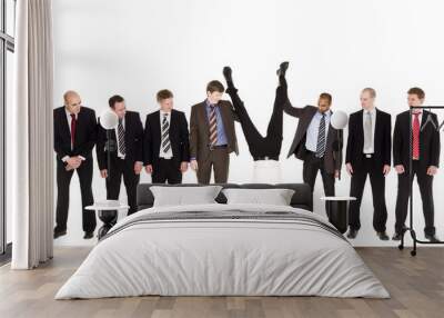 group of businessmen Wall mural