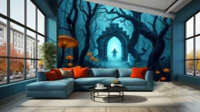 The Enchanted Forest Wall mural