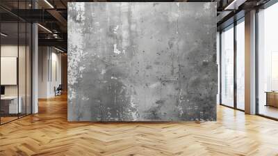 Vintage Gray Dust Grain Texture with Subtle Scratches Wall mural