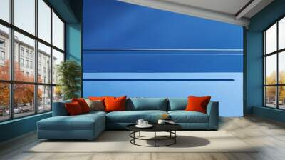 blue background Wall mural