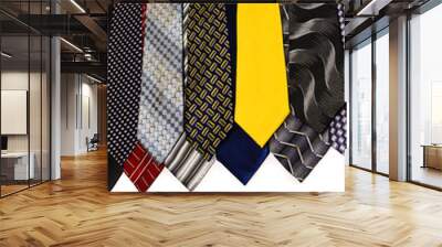 collection of men's ties 8 Wall mural