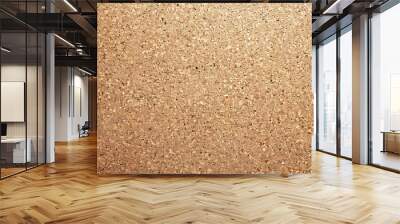 Brown vintage cork board texture background Empty bulletin Board : Generative AI Wall mural