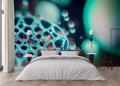 concept future web 3 background Wall mural