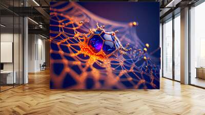 concept future web 3 background Wall mural