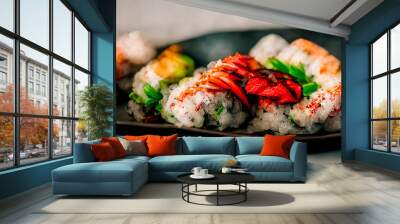 sushi food  Wall mural