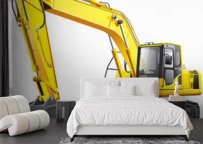 large excavator Wall mural