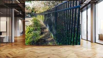 Botanical Garden Fence 2 Wall mural