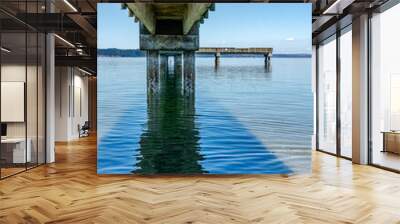 Pier At Dash Point 2 Wall mural