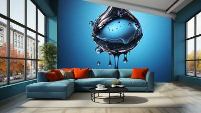 a water drop Wall mural