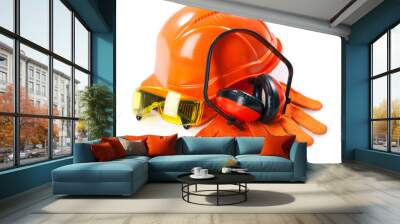 Industrial protective wear Wall mural