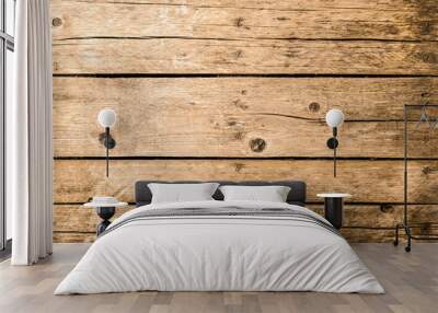 Old wood background Wall mural