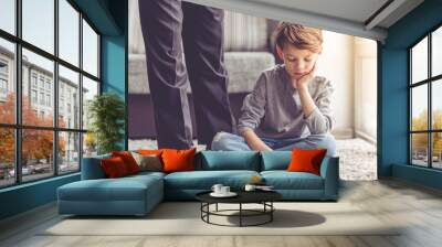 Father and son Wall mural