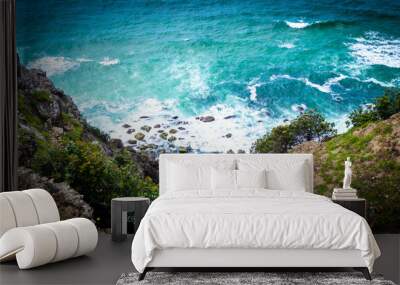 sea and rocks Wall mural