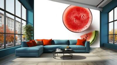 Melon Refresher: Watermelon Cooler Drink Wall mural