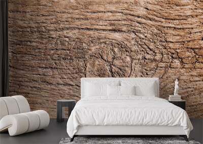 Aged wooden surface as background Wall mural