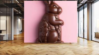 Easter, chocolate, rabbit, advertisement, chocolate, holiday. Wall mural