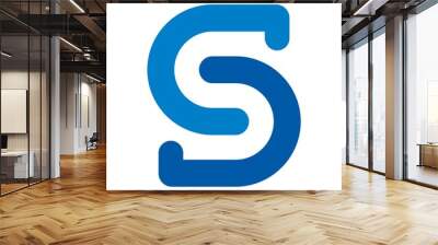 s and c logo vector Wall mural