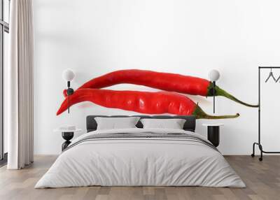 Red chillis Wall mural