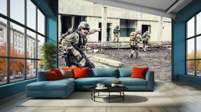 rangers in action Wall mural