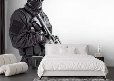 spec ops police officer swat Wall mural