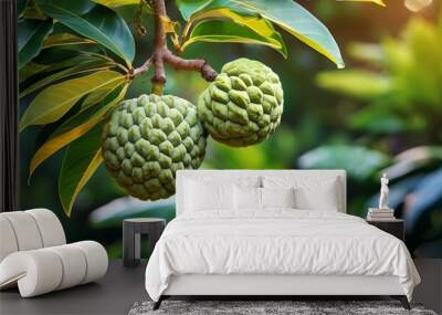 Fruit on the tree Wall mural