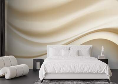 cream background Wall mural