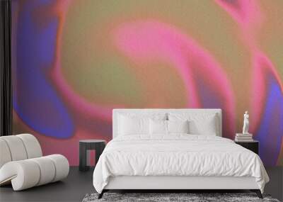 Grainy gradient abstract background, Retro soft textures Wall mural