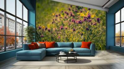 wild flowers Wall mural