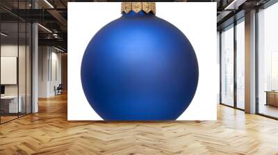 blue christmas ornament . Wall mural