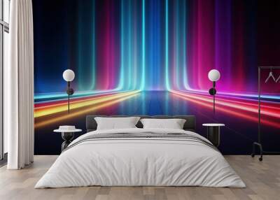 abstract colorful background Wall mural