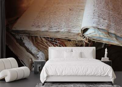 two old books Wall mural