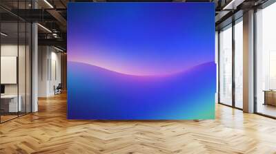 Gradient background. technology, digital background. Fluid wall pape Wall mural