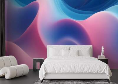 Gradient background. technology, digital background. Fluid wall paper	
 Wall mural